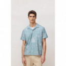 Camisas Camisa BLUE BANANA Mist Fade