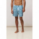 Pantalón Corto Bañador BLUE BANANA Hombre Fade Sage