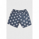 Pantalón Corto Bañador BLUE BANANA Hombre Soleil Antracita