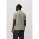 Polos Polo BLUE BANANA Washed Nature Olive Green