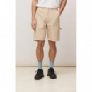 Pantalón Corto BLUE BANANA Hombre Frank Beige