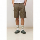 Pantalón Corto BLUE BANANA Hombre Frank Olive Green