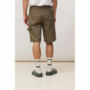 Pantalón Corto BLUE BANANA Hombre Frank Olive Green