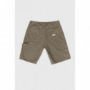 Pantalón Corto BLUE BANANA Hombre Frank Olive Green
