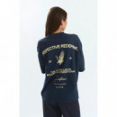 Camisetas Camiseta YUXUS Blueberry Patterns