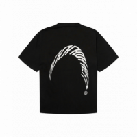 Camisetas Hombre Camiseta WOODBIRD Wbbaine Warp Acid Washed Black