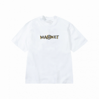 Camisetas Hombre Camiseta MARKET STUDIOS Smiley Doodle White