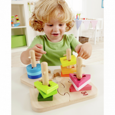 Puzzle Creativo de Clavijas  HAPE