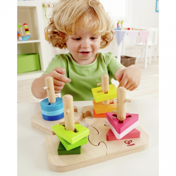 Puzzle Creativo de Clavijas  HAPE