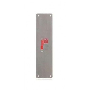 Placa Ciega Inox 300 X 80 Mm - Modelo 7000