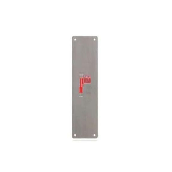Placa Ciega Inox 300 X 80 Mm - Modelo 7000