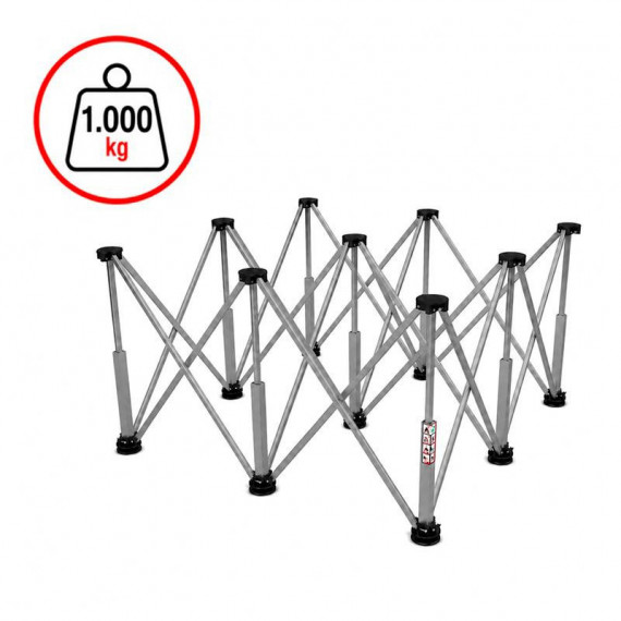 Soporte de Trabajo Retractil PAMACON 9 Patas 113X113X73CM 1.000 Kgs