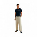 Camiseta con Logo Negra  TOMMY HILFIGER