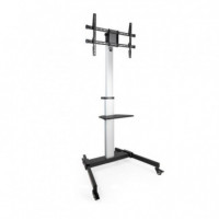 TOOQ Soporte de Suelo Ruedas TV Hera 37-86