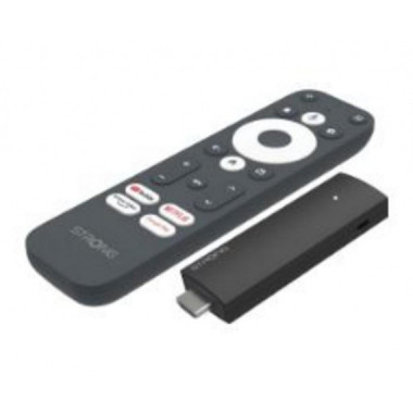 TV Stick STRONG 2K Fhd A55 Usb-c HDMI Wifi BLUETOOTH Android Negro (ap una +)