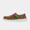 Zapatillas Wendy Getaway Lace Leopard de Hey Dude