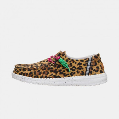 Zapatillas Wendy Getaway Lace Leopard de Hey Dude