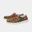 Zapatillas Wendy Getaway Lace Leopard de Hey Dude