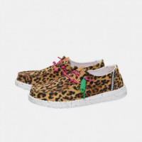 Zapatillas Wendy Getaway Lace Leopard de HEY DUDE
