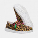 Zapatillas Wendy Getaway Lace Leopard de Hey Dude