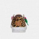 Zapatillas Wendy Getaway Lace Leopard de Hey Dude
