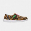 Zapatillas Wendy Getaway Lace Leopard de Hey Dude