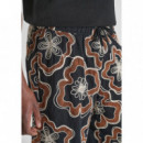 Pantalones Cortos Regular Fit de Algodón con Estampado Floral de ANTONY MORATO