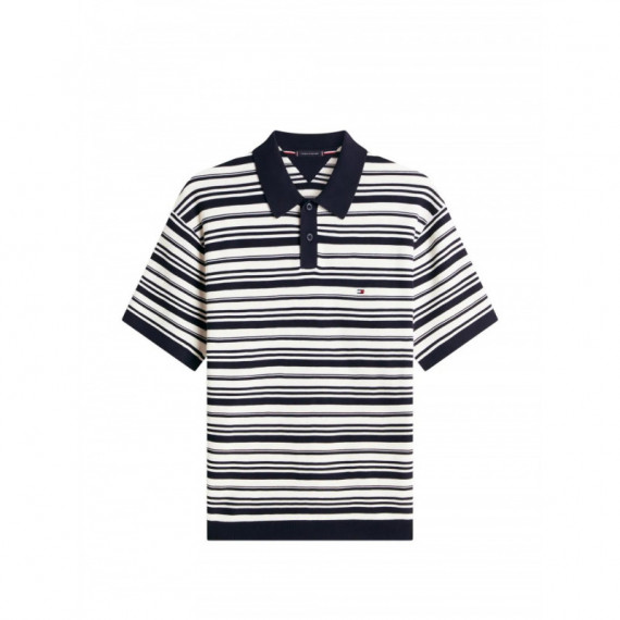 TOMMY HILFIGER - Cool Touch Structure Ss Polo - 0A5 - F|MW0MW42795/0A5