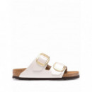 BIRKENSTOCK - Arizona BB BF - Graceful Pearl White - F|1020021/Graceful Pearl White