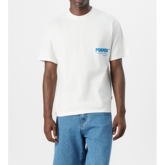 Camiseta Pompeii boxy tee blanca