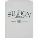 Camiseta Silbon play gris