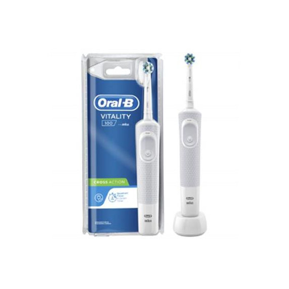 Braun ORAL-B Cepillo Dental Electrico Vitality 100 Cross Action Blanco