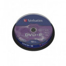 VERBATIM Lata 10 Pcs DVD+R 16x