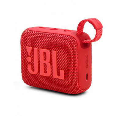 JBL Altavoz Portatil Bluetooth V 5.3 GO4 Rojo 7H Resistente al Agua
