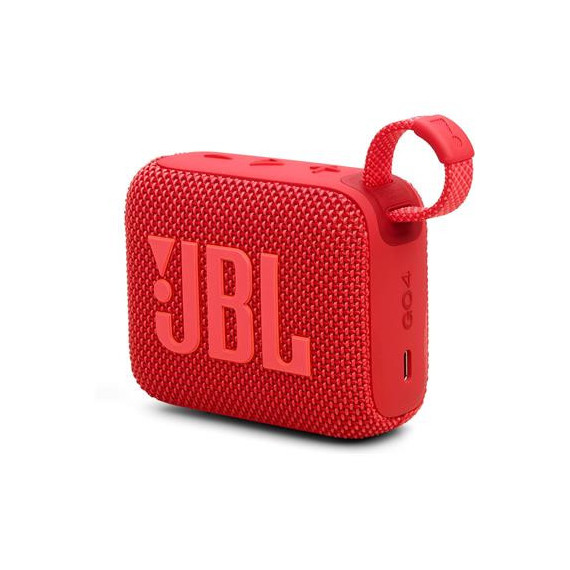 JBL Altavoz Portatil Bluetooth V 5.3 GO4 Rojo 7H Resistente al Agua