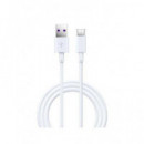 DEVIA Cable Datos Usb A Tipo-C 100W 5A 1.5Mtrs Blanco