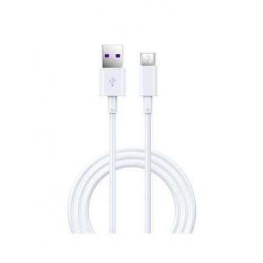 DEVIA Cable Datos Usb A Tipo-C 100W 5A 1.5Mtrs Blanco