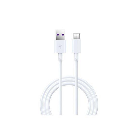 DEVIA Cable Datos Usb A Tipo-C 100W 5A 1.5Mtrs Blanco