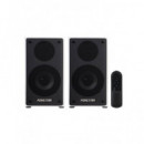 FONESTAR Pareja Altavoces Activos 2x20W Con Mando CLASS-220B Blanco