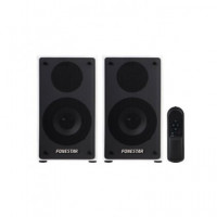 FONESTAR Pareja Altavoces Activos 2X20W con Mando CLASS-220B Blanco