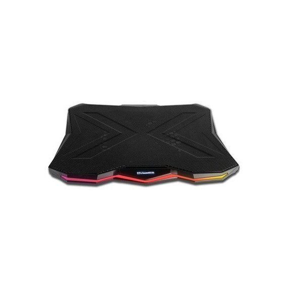 NOX PRO STAND BASE REFRIGERADORA PORTATILES HASTA 17.3" ILUMINACION LED