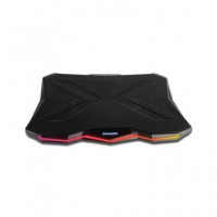 NOX PRO STAND BASE REFRIGERADORA PORTATILES HASTA 17.3" ILUMINACION LED