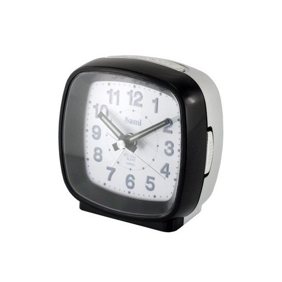 SAMI S-9941L Reloj Despertador Analogico Silencio