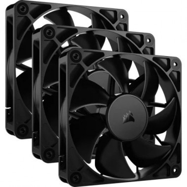 Ventilador 12CM CORSAIR RS120 Adicional Chasis Black ( Pack 3UD )