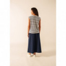 Camisetas Mujer Camiseta SAINT JAMES Banyuls Ecru / Marine