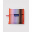 Bolsa BAGGU Estándar Reciclada Gradient Stripe Poppy & Lilac