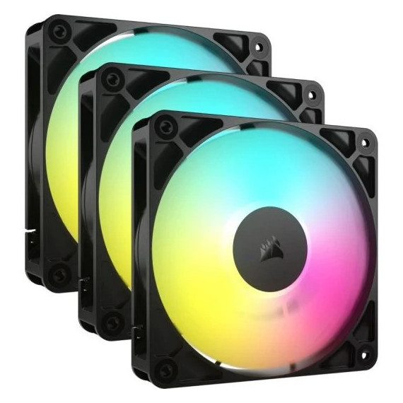 Ventilador 12CM CORSAIR RS120 Adicional Chasis Argb ( Pack 3UD )