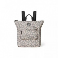 Bolso Mochila con Cambiador Kaos Beige  TOUS