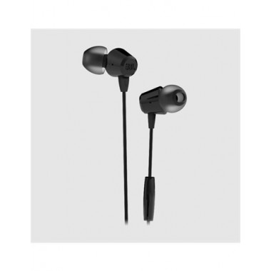 JBL Auricular Estereo Con Microfono T50HI Negro Con Cable Jack 3.5mm