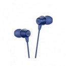 JBL Auricular Estereo Con Microfono T50HI Azul Con Cable Jack 3.5mm